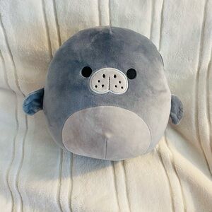 Squishmallows Gray Seal Plush